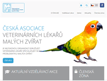 Tablet Screenshot of cavlmz.cz